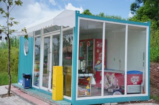 Moderne Container-Portable House Flat Pack Klappbar schnelle Installation mit Stahltür