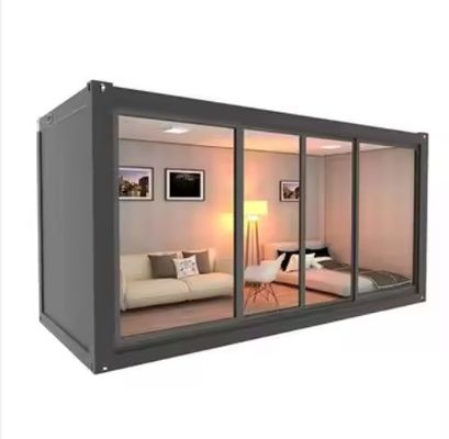 20ft 40ft Leichtstahl Flat Pack Container Fertighaus für zwei Schichten Wohnung