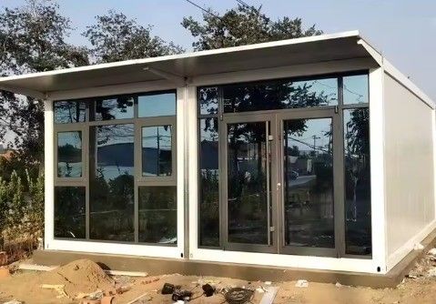 Moderne Gestaltung Stahlkonstruktion Portable Prefab Klappcontainerhaus