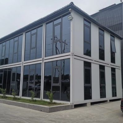 Moderne Stahlkonstruktion Portable Prefab Klappcontainerhaus für Wohnen