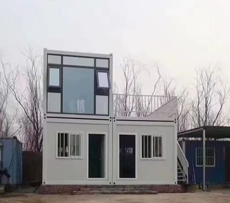 Moderne Stahlkonstruktion Portable Prefab Klappcontainerhaus für Wohnen