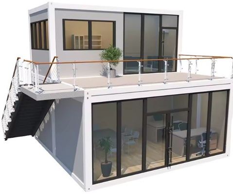Modulare Mehrgeschossige Prefab-Hause mit individueller Farbe