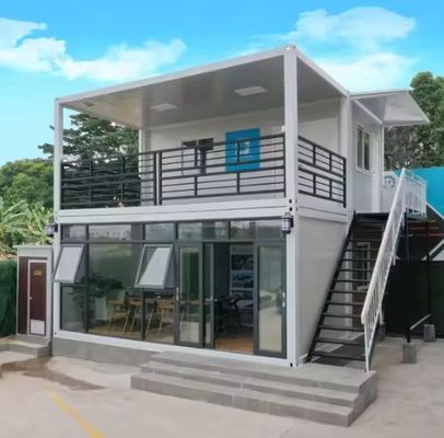 Modulare Mehrgeschossige Prefab-Hause mit individueller Farbe