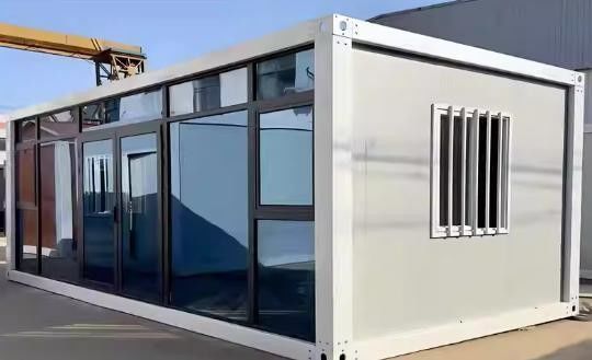 Abnehmbares Büro Mobilhaus mit modernem Design aus recycelbaren Materialien