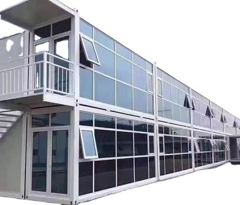 Abnehmbares Büro Mobilhaus mit modernem Design aus recycelbaren Materialien