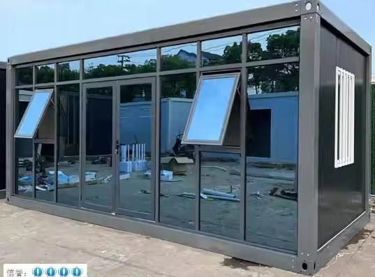 Abnehmbares Büro Mobilhaus mit modernem Design aus recycelbaren Materialien