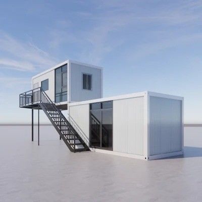 Erweiterbare Wohnung Flat Pack Container Mobil Wohn Containerhaus