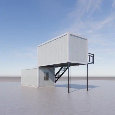 Erweiterbare Wohnung Flat Pack Container Mobil Wohn Containerhaus